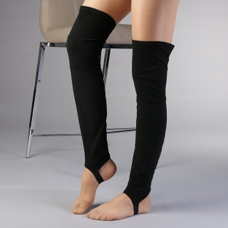 Κάλτσες και Καλσόν, Γυναικείες γκέτες A2 μαύρα - Kalapod.gr